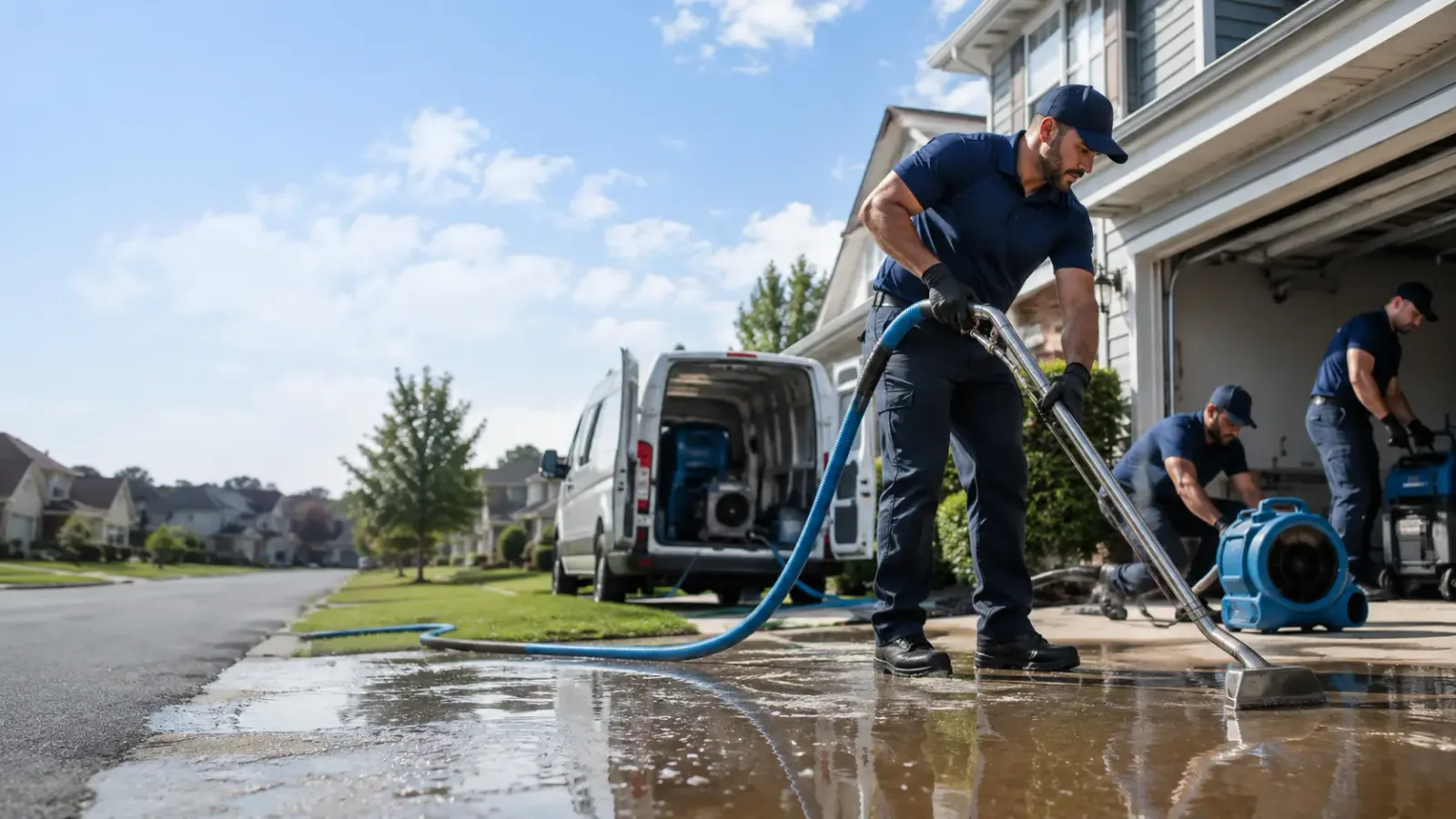 Flood Damage Restoration in Harmans, MD
